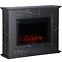 Elektrischer Kamin Cloe schwarzer Marmor 2000W,2