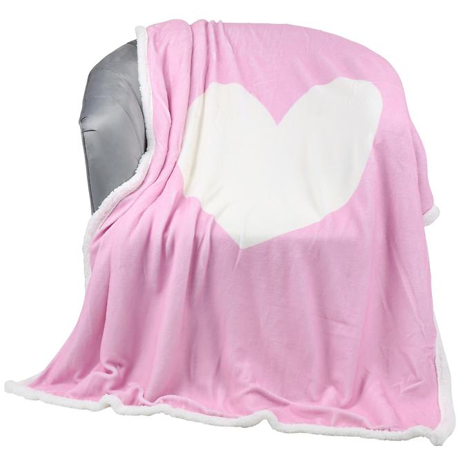 Decke Bella 16 Rosa/Ecru 120x150