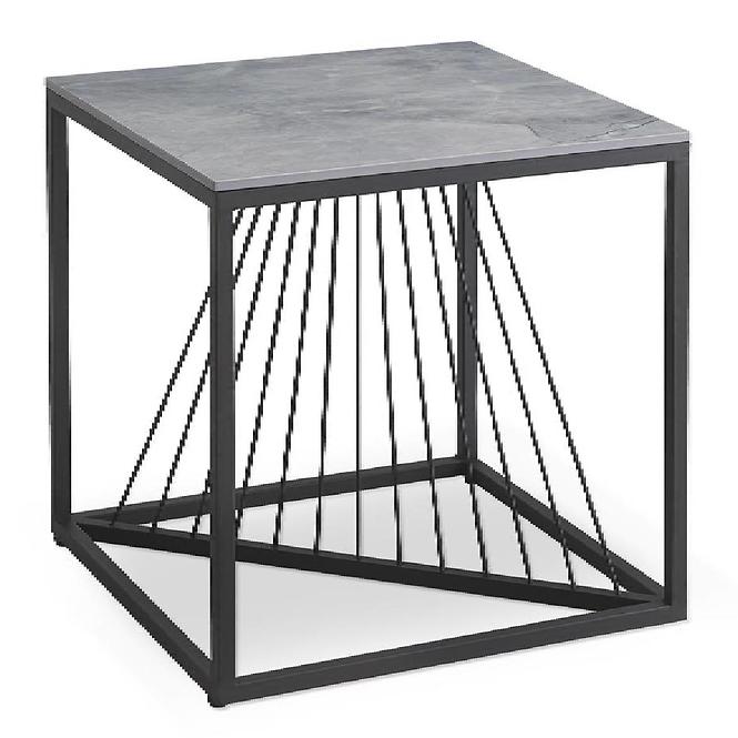 Couchtisch Infinity 2 Quadrat Aschgrau Marmor