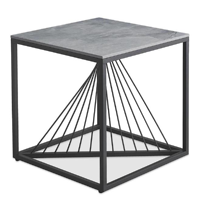Couchtisch Infinity 2 Quadrat Aschgrau Marmor