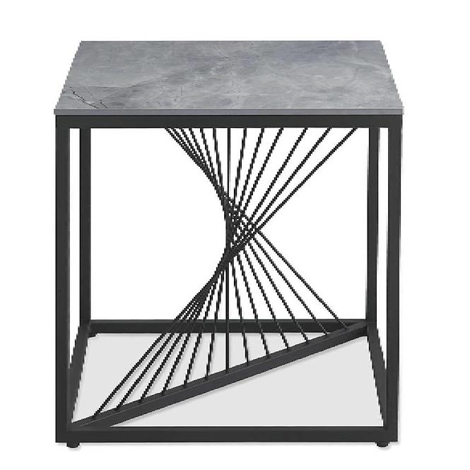 Couchtisch Infinity 2 Quadrat Aschgrau Marmor