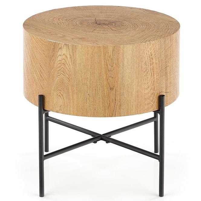 Couchtisch Brooklyn-S eiche natürliche/schwarz