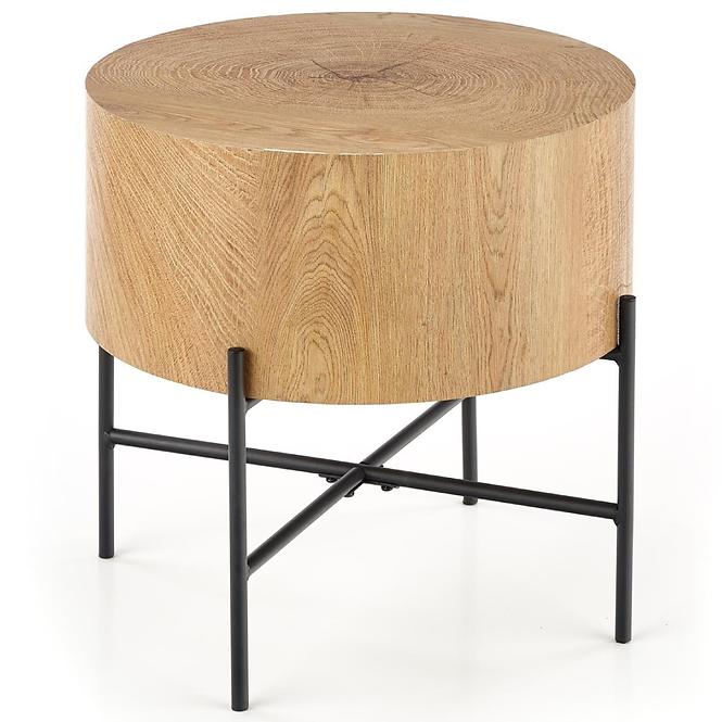 Couchtisch Brooklyn-S eiche natürliche/schwarz