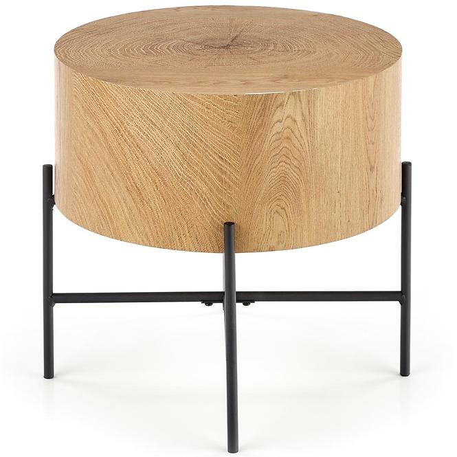 Couchtisch Brooklyn-S eiche natürliche/schwarz