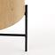 Couchtisch Brooklyn-S eiche natürliche/schwarz,6