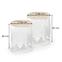 Couchtisch Folla natürliche/weiß set-2,2