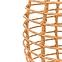 Couchtisch Barrel rattan natürliche/schwarz,5
