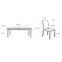 Esszimmer Set Sada boss 7 1+4 Eiche Sonoma 6,2