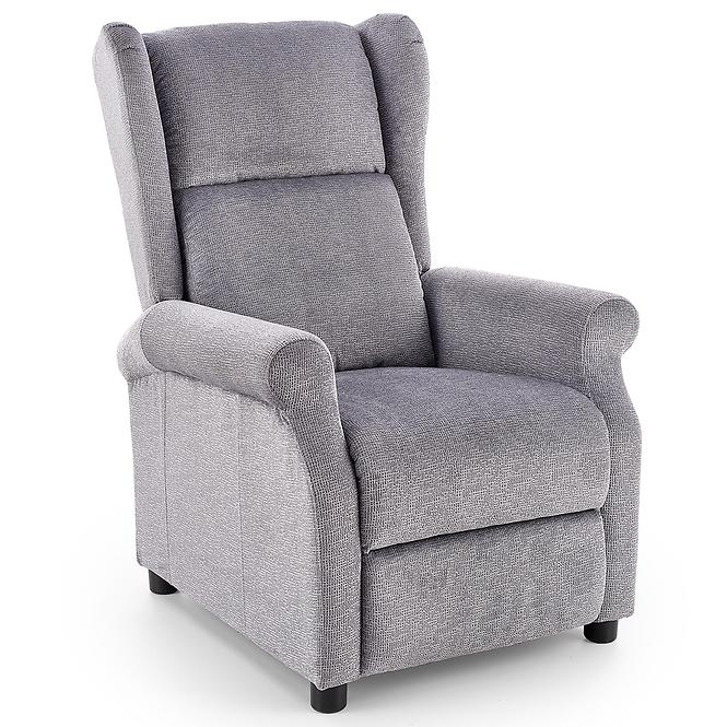 Sessel mit Massagefunktion Agustin-M Aschgrau
