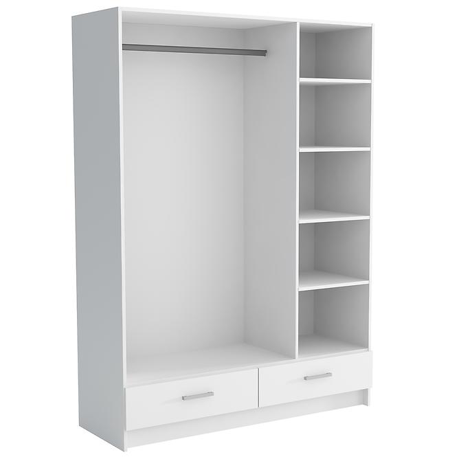 Schrank Piano 5 Weiß