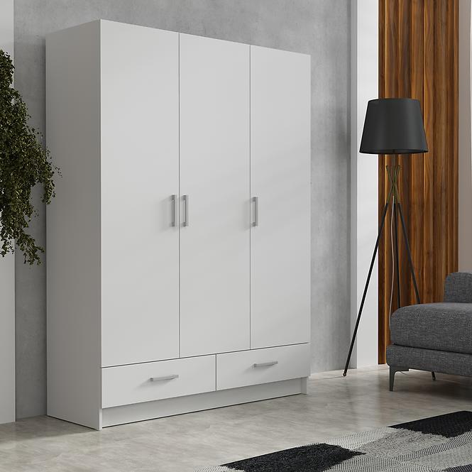 Schrank Piano 5 Weiß