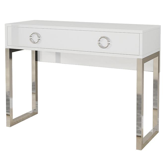 Schreibtisch 2S Milla 03 weißer Glanz