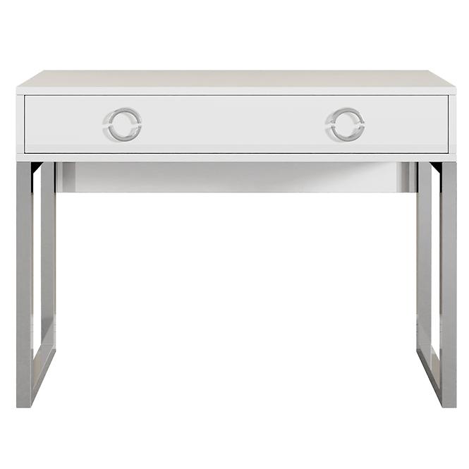 Schreibtisch 2S Milla 03 weißer Glanz