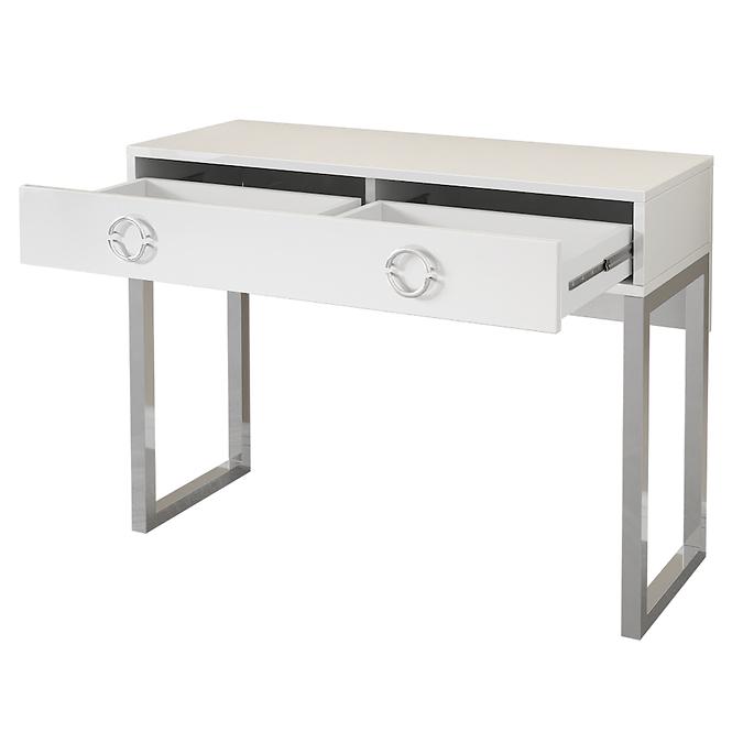 Schreibtisch 2S Milla 03 weißer Glanz