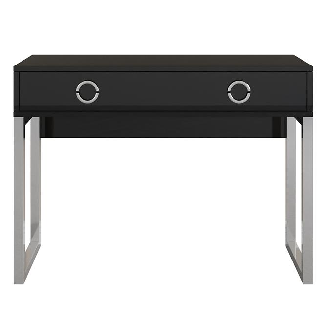 Schreibtisch 2S Milla 03 schwarz glänzend