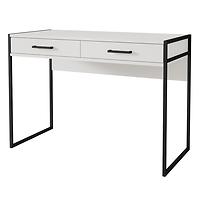 Schreibtisch 2S Kammy 03 weiß Laminat
