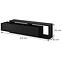 Kommode Tv Bota 40 Schwarz supermat,4