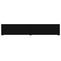 Kommode Tv Ava 2KL 40  Schwarz/Schwarz