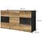 Kommode 2D3S Baros 26 Nuss satin/touchwood,3