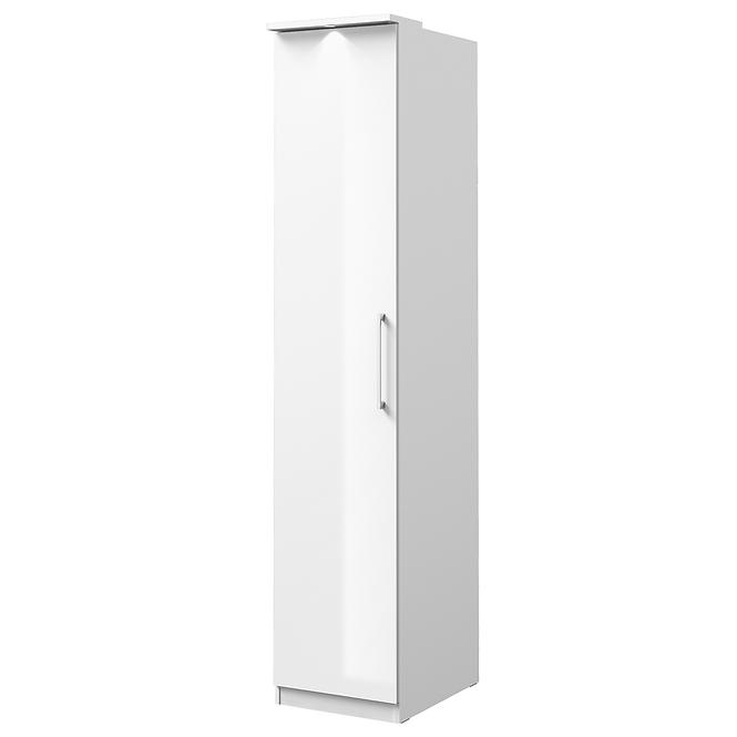 Schrank Optima 1D 17 L/P Weiß
