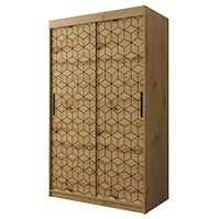 Schrank Heksagon 1 120 Eiche artisan/Eiche artisan