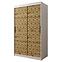 Schrank Heksagon 1 120 weiß/Eiche artisan