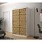 Schrank Heksagon 1 120 weiß/Eiche artisan,6
