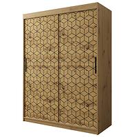 Schrank Heksagon 1 150 Eiche artisan/Eiche artisan