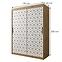 Schrank Heksagon 1 150 Eiche artisan/weiß,2