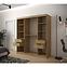 Schrank Heksagon 1 180 Eiche artisan/Eiche artisan,5