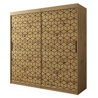Schrank Heksagon 1 200 Eiche artisan/Eiche artisan