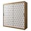 Schrank Heksagon 1 200 Eiche artisan/weiß
