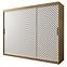 Schrank Heksagon 1 250 Eiche artisan/weiß