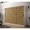 Schrank Heksagon 1 250 weiß/Eiche artisan,6