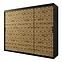 Schrank Heksagon 1 250 schwarz/Eiche artisan