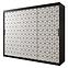 Schrank Heksagon 1 250 schwarz/weiß
