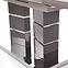 Esstisch Lord 160/200 Mdf/Stahl – Hell Aschfahl/Dunkel Aschfahl,7