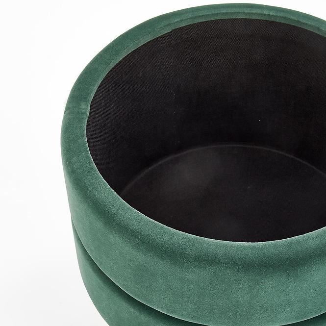 Hocker Minty grün/gold