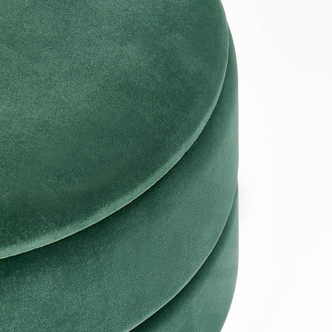 Hocker Minty grün/gold