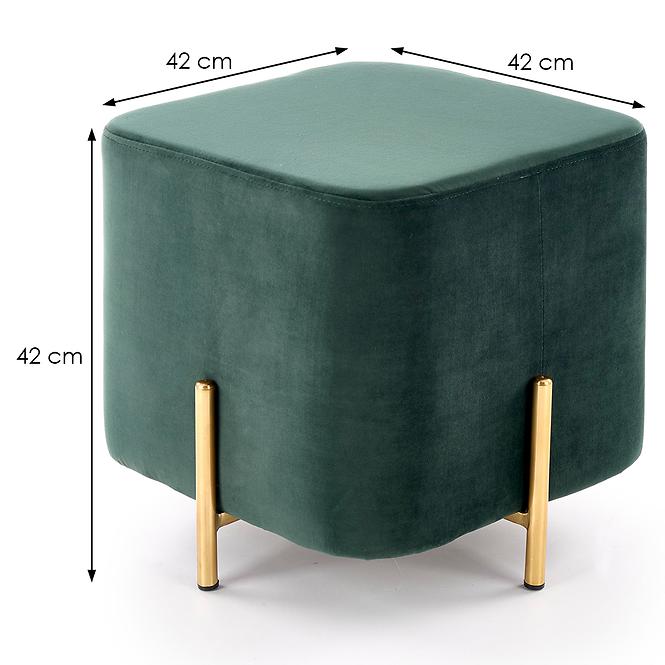 Hocker Corno grün/gold