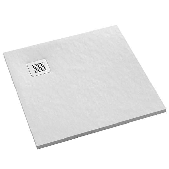 Duschwanne Kw Kalait White Stone 80x80x3,5 3.3100/B/ST-M2