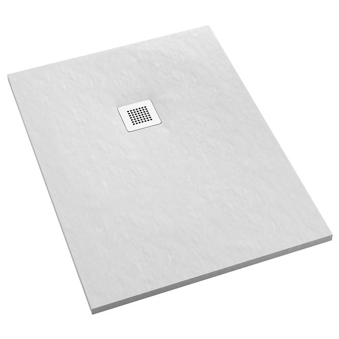 Duschwanne Kw Kalait White Stone 100x120x3,5 3.3125/B/ST-M2
