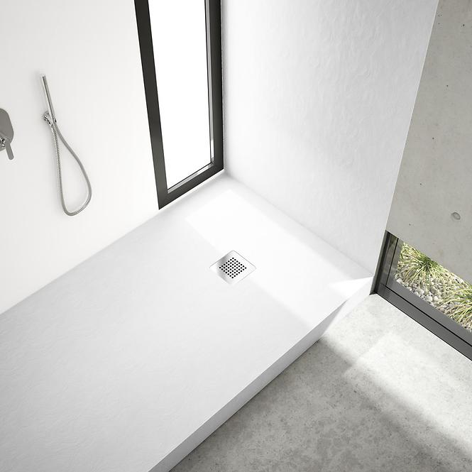 Duschwanne Kw New Horizons White Stone 100x100x12 3.3302/B/ST-M2,4
