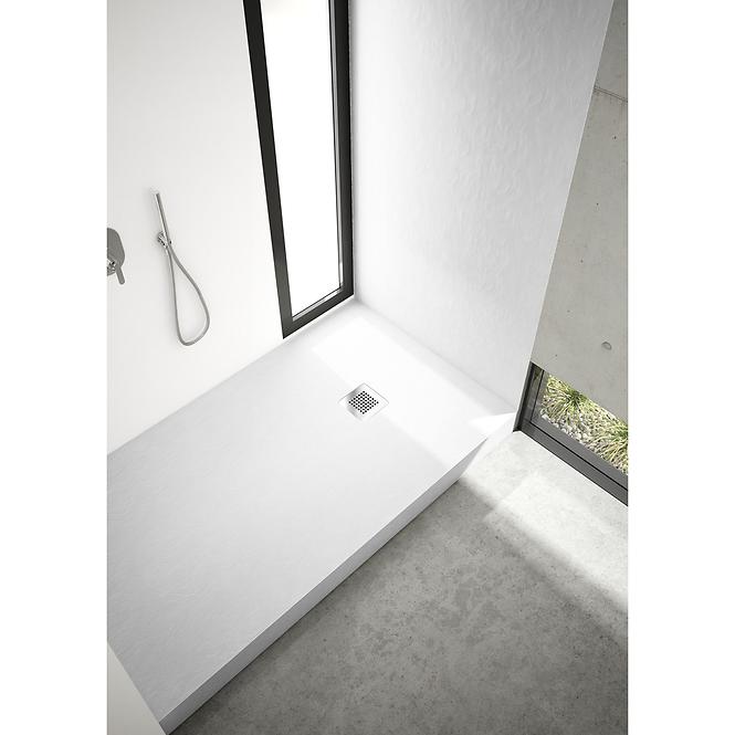 Duschwanne Kw New Horizons White Stone 100x140x12 3.3327/B/ST-M2,4