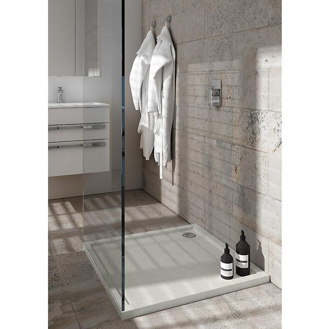 Duschwanne Kw Caspar New Cement Stone 90x90x4,5 3.2331/CT/ST,4