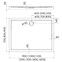 Duschwanne rechteckig Black Stone 90x120x5 Espera AQM267CST,2