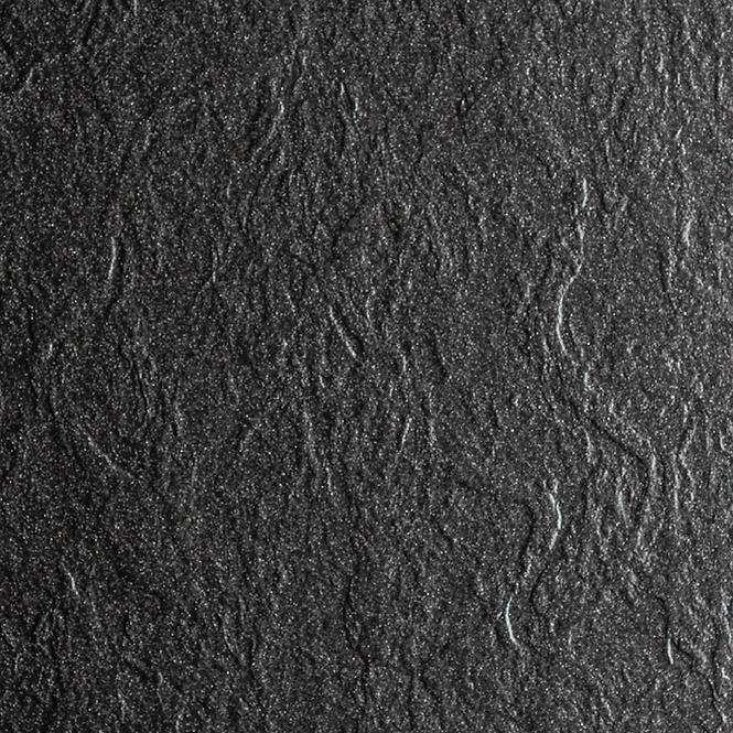 Duschwanne halbrund Black Stone 90x90x12 R55 Espera Plus AQM4634CST,4