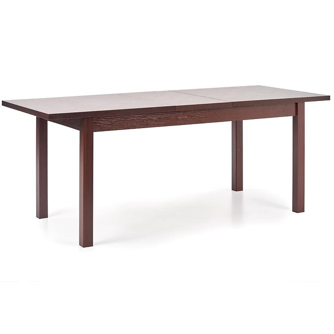 36HF+STŮL MAURYCY 118/158 DESKA/ABS/MDF – TMAVĚ OŘECH