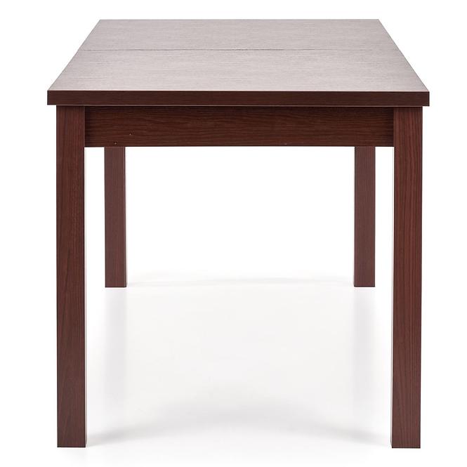36HF+STŮL MAURYCY 118/158 DESKA/ABS/MDF – TMAVĚ OŘECH