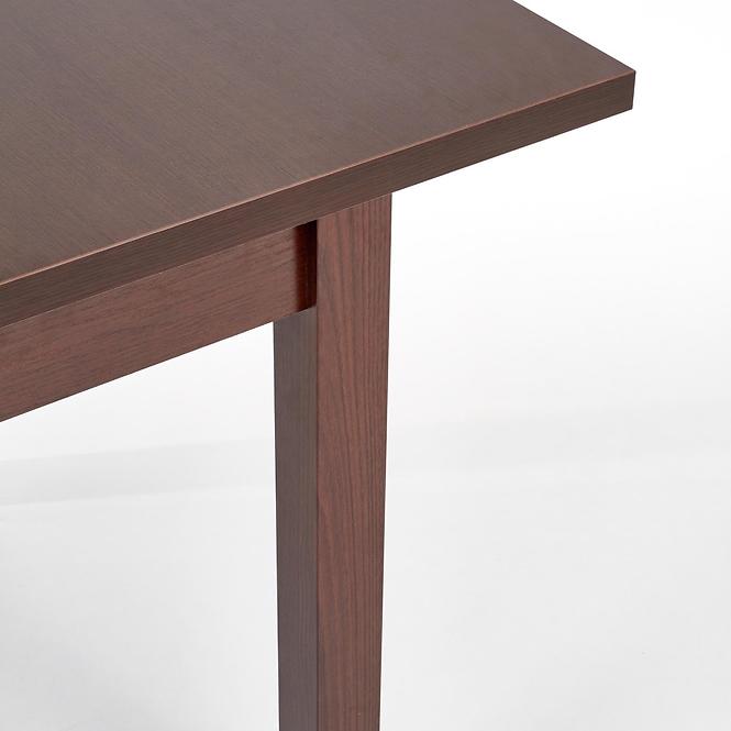 36HF+STŮL MAURYCY 118/158 DESKA/ABS/MDF – TMAVĚ OŘECH